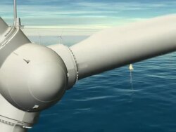 Wind turbines Stock Footage