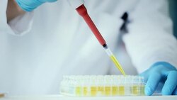 Laboratory work Stock Footage