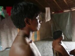 FIFA 2014 World Cup: The Kamayura Tribe Stock Footage