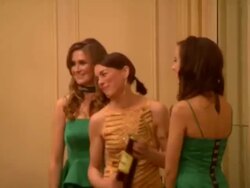 Olivia Williams at the Jameson Empire Awards at London England. (Footage by WireImage Video/GettyImages) Stock Footage