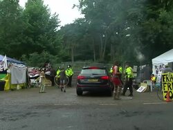 Fracking Cuadrilla Site Protest News Clip
