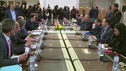 CLEAN : Egyptian and Tunisian foreign ministers discuss Libya News Clip