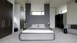 Modern bedroom Stock Footage