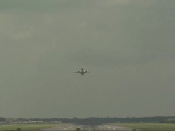 Gatwick Airport, Boeing 737 Taking Off, England, United Kingdom Stock Footage