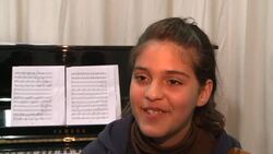 CLEAN: Music school sets different rhythm for Gaza's children News Clip