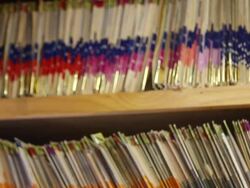 Health Records Stock Footage