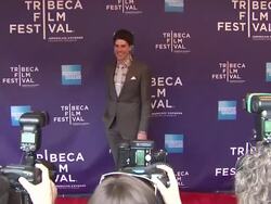 Adam Christian Clark  at "Caroline And Jackie" Premiere - 2012 Tribeca Film Festival  Stock Footage