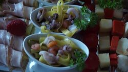 Banquet Table Stock Footage