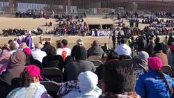 CLEAN : Day of the Dead: Migrants remembered during mass on US-Mexico border News Clip