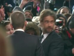 Gerard Butler at the Coriolanus Premiere: 61st Berlin International Film Festival at Berlin . (Footage by WireImage Video/GettyImages) Stock Footage