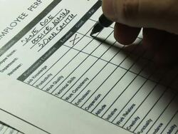 Job performance Stock Footage