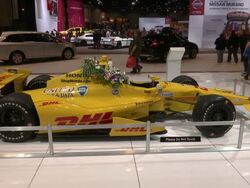 2014 Honda Indy 500 Race Car montage Stock Footage