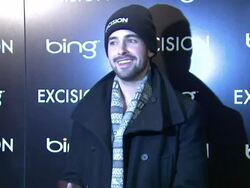 Richard Bates Jr. at Bing Bar Sundance 2012 - Day 3 in Park City, Utah, on 1/21/2012 (Footage by WireImage Video/Getty Images Entertainment Video) Stock Footage