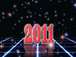 New Year - 2011 to 2012 Stock Footage