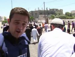 Israel & Palestine Continue To Exchange Fire Across The Border Of Gaza As Israel Hit By Rockets From Lebanon News Clip