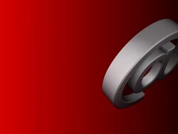 Puzzle Box of Red Pieces with At Sign or Symbol Stock Footage