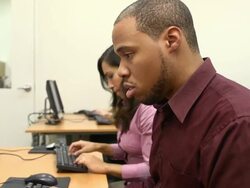 Adult Training - Man Stock Footage