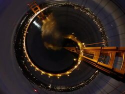 Tiny Planet - San Francisco Stock Footage