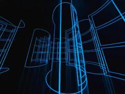 Abstract geometry Stock Footage