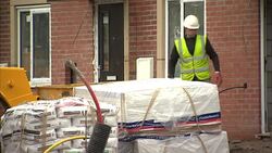 New Build Construction Site In Salford News Clip