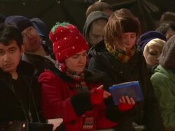 ATMOSPHERE: Sherlock Holmes: A Game Of Shadows: European Premiere at Empire Leicester Square on December 08, 2011 in London, England (Footage by WireImage Video/Getty Images) Stock Footage