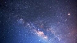 The Milky Way Time lapse Stock Footage