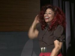 Chaka Khan at Music Icon Chaka Khan & 'Hangover' Movies Producer Scott Budnick Unveil Pilot Program For Incarcerated Youth in Los Angeles, CA on 6/28/12 Stock Footage