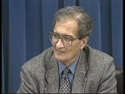 USA: ECONOMICS NOBEL PRIZE WINNER News Clip