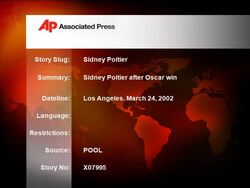 Sidney Poitier after Oscar win Instructional Video