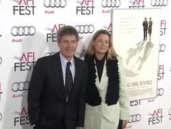 Alan Horn at AFI Fest 2013 Opening Night Gala Premiere of Disney's "Saving Mr. Banks" in Hollywood, CA, on 11/07/2013. (Footage by WireImage Video/Getty Images) Stock Footage