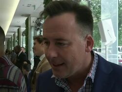INTERVIEW: David Furnish on Richard James collecti Stock Footage