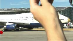 Team GB Arrive At Heathrow News Clip