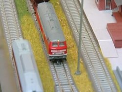 The toy railway. Stock Footage