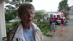 A tornado-producing storm hit central Indiana on Tuesday, damaging homes southwest of Indianapolis and downing power lines and uprooting trees in the city and its suburbs, authorities said. (June 24) News Clip