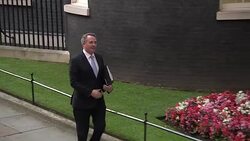 Liam Fox Departs Downing Street News Clip