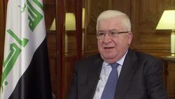 ONLY ON AP Iraq's president says Arab powers do not need to join airstrikes against IS group News Clip