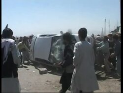 WRAP More riot pix, wounded from riot in ambulances, hospital scenes News Clip