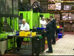 David Cameron Tours Factory Floor News Clip