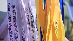 Eclipse merchandise on sale at Oregon Solarfest News Clip