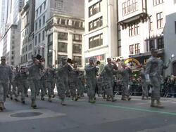 St. Patrick's Day Parade Stock Footage