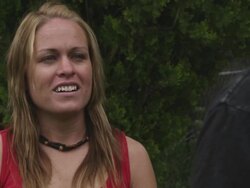 Handheld shot of a woman conversing with a man using sign language Stock Footage