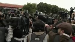 Cassez leaves prison and arrives at airport to board flight for France News Clip