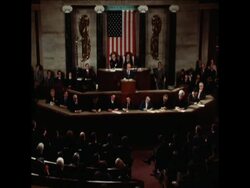 SYND 29 1 76 YITZHAK RABIN MEETS PRESIDENT FORD AND ADDRESSES US CONGRESS IN WASHINGTON News Clip