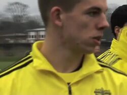 Luis Suarez training shots Stock Footage