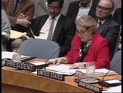 UN: UN SECURITY COUNCIL DEMANDS AN END TO VIOLENCE IN BOSNIA News Clip