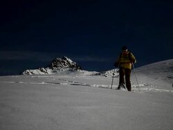 Mountain climbing (HD 1080) Stock Footage