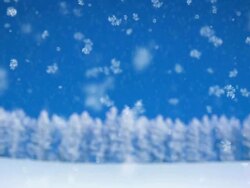 Winter Background (Loopable) Stock Footage