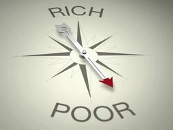 Rich Versus Poor Stock Footage