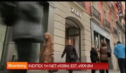 Inditex 1H Net Income EU928M; Est. EU909.8M News Clip