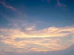 colorful dramatic sky with cloud at sunset timelapse Stock Footage